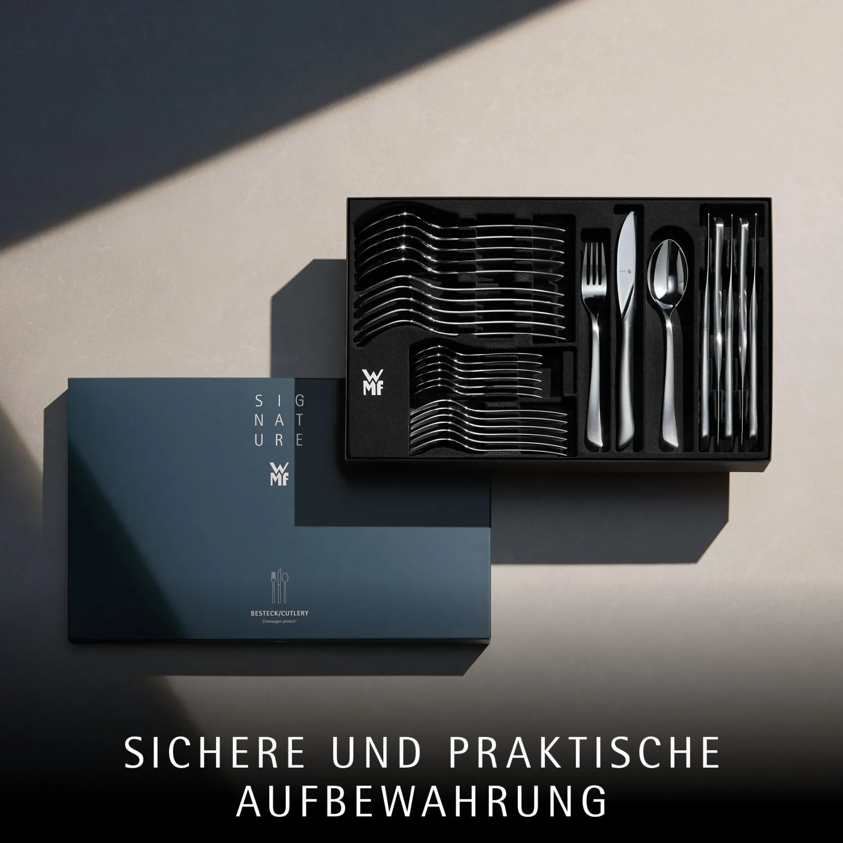 WMF Besteck-Sets|Virginia Besteck-Set, 30-teilig, Cromargan protect®
