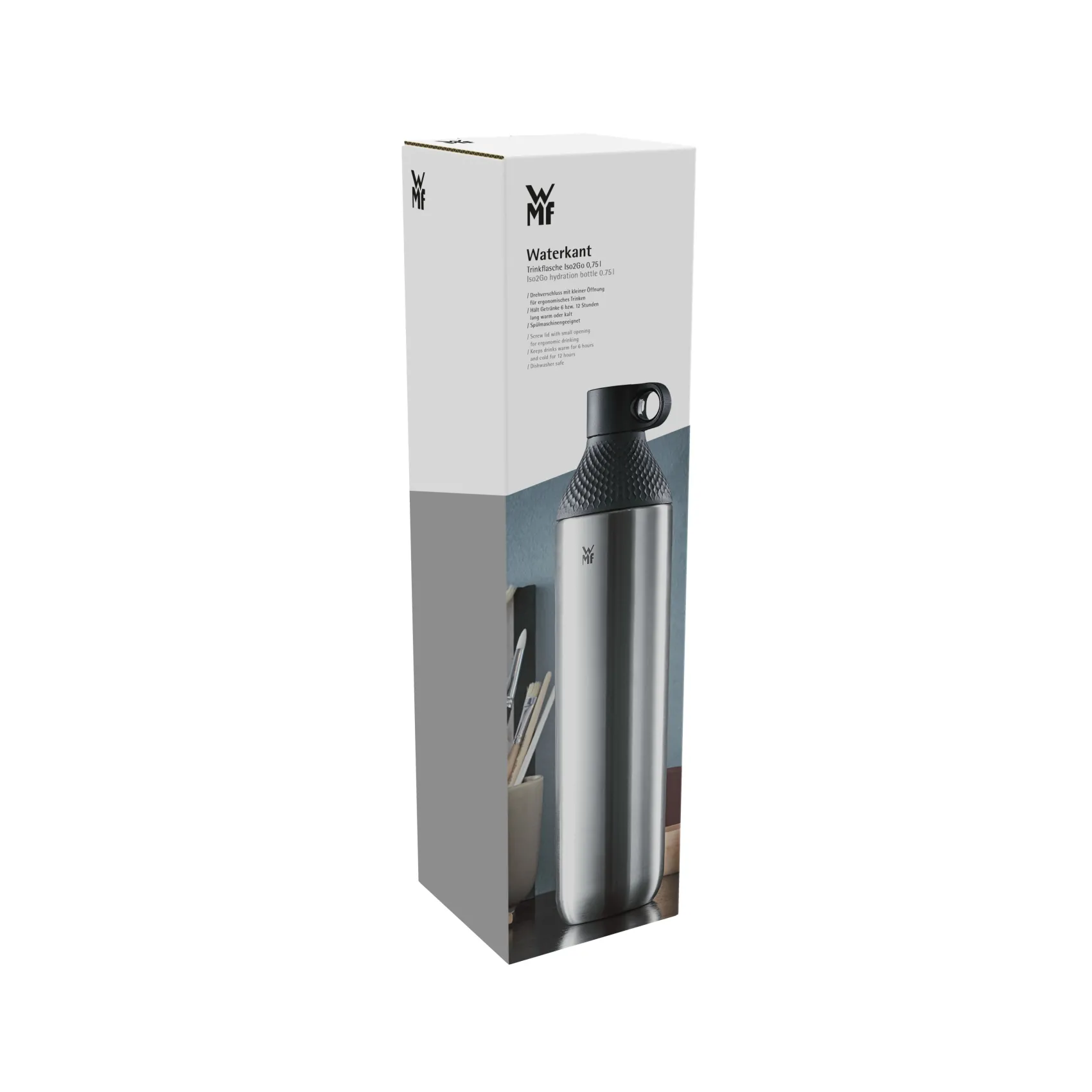 WMF Trinkflaschen|Waterkant Trinkflasche Iso2Go, 0,75 l, Drehverschluss