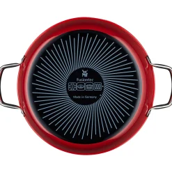 WMF Schmorpfannen|Pfannen Mit Deckel|Fusiontec Mineral Roasting Pan 28cm Red with lid
