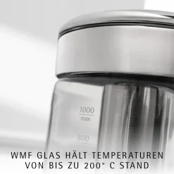 WMF Weitere Küchengeräte|Wasserkocher|KÜCHENminis Glas-Wasserkocher Vario 1,0 l