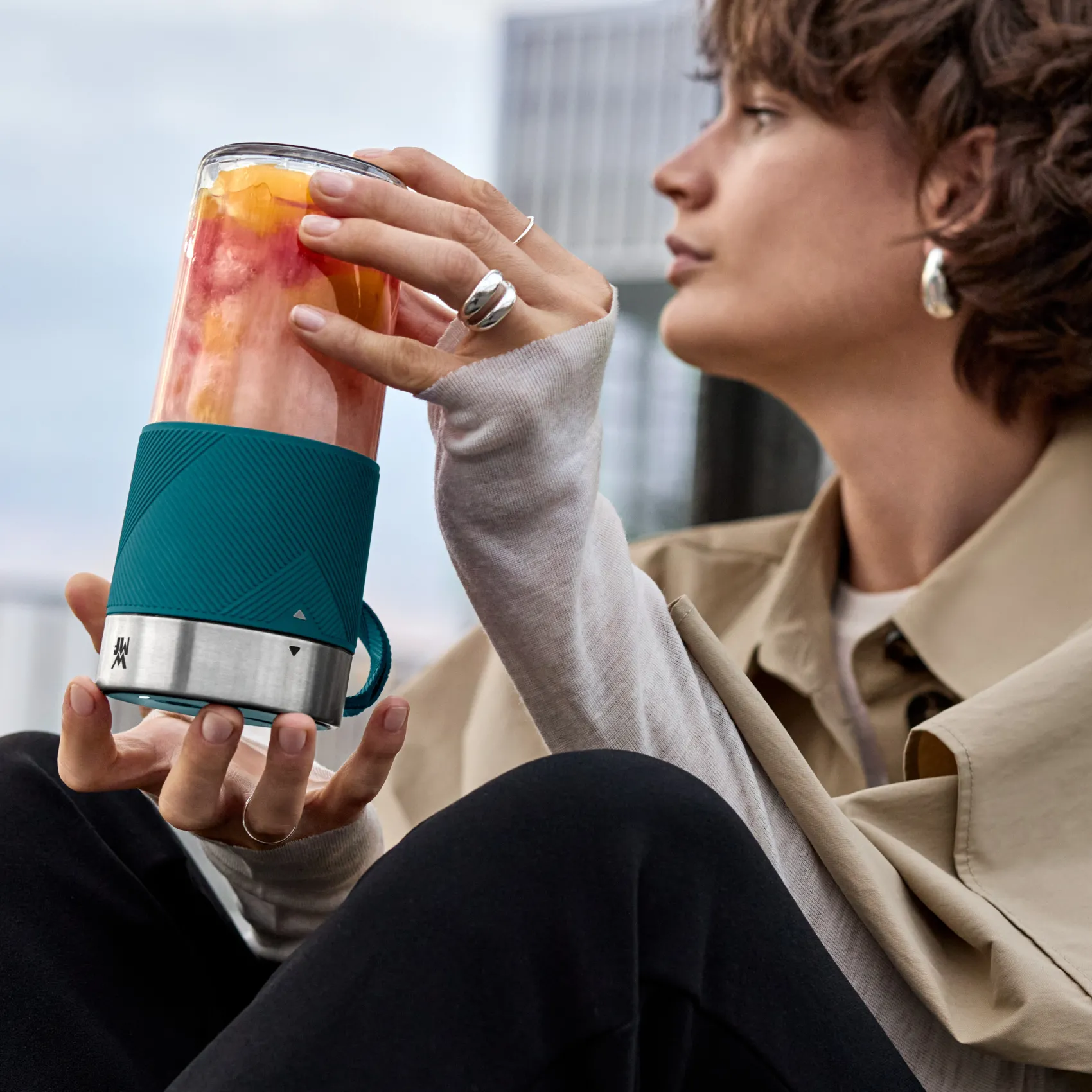 WMF Mixer|KÜCHENminis Mix on the go, Petrol