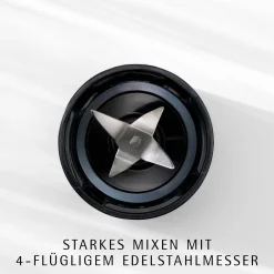 WMF Mixer|KÜCHENminis Smoothie-to-go, Deep Black