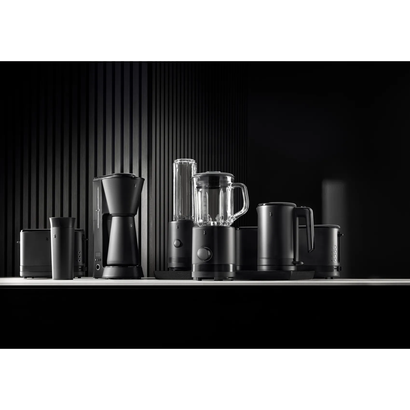 WMF Mixer|KÜCHENminis Standmixer 0,8 L, Deep Black