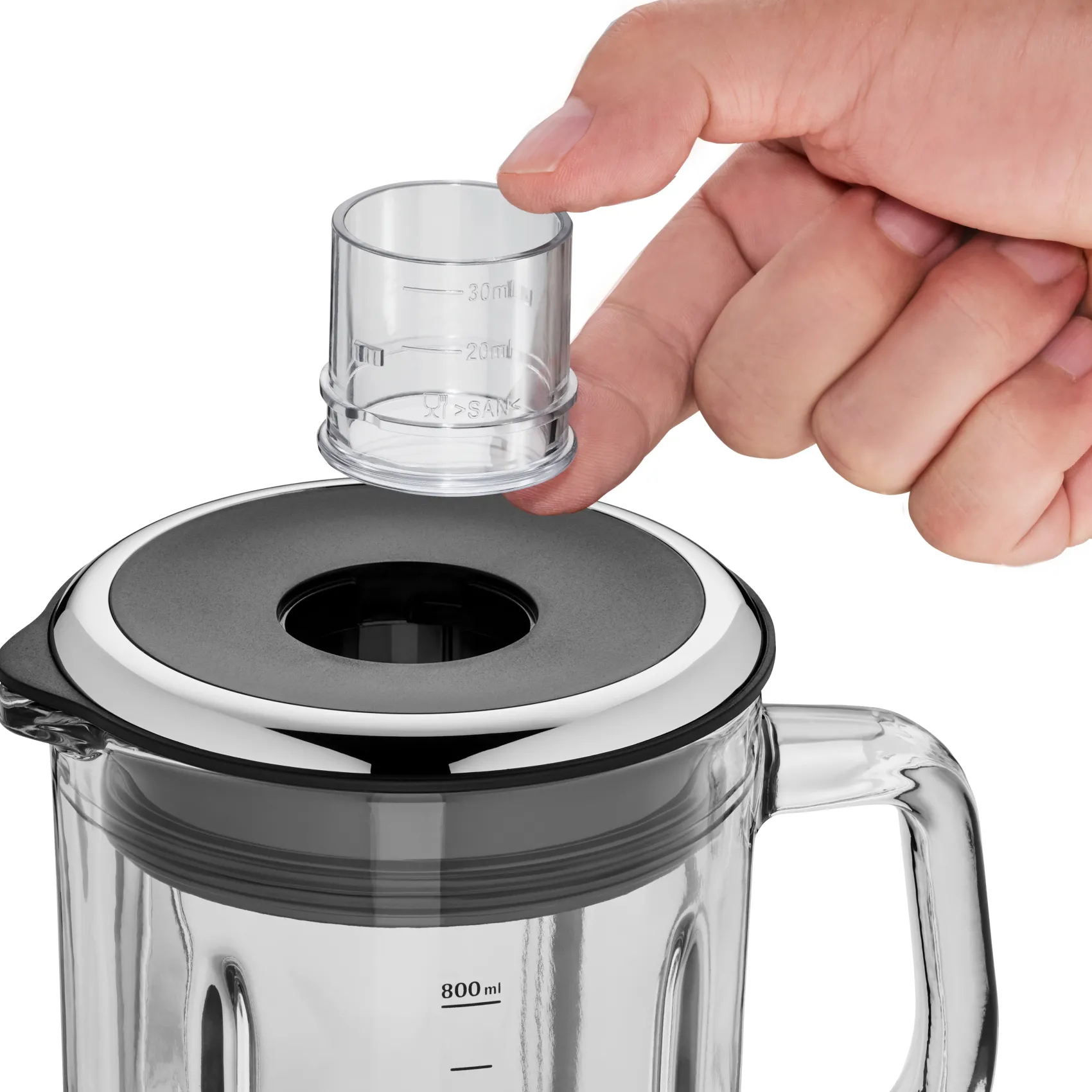 WMF Mixer|KÜCHENminis Standmixer 0,8 L, Deep Black