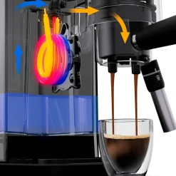 WMF Siebträgermaschinen|Lumero Espresso Siebträgermaschine, Stone Grey