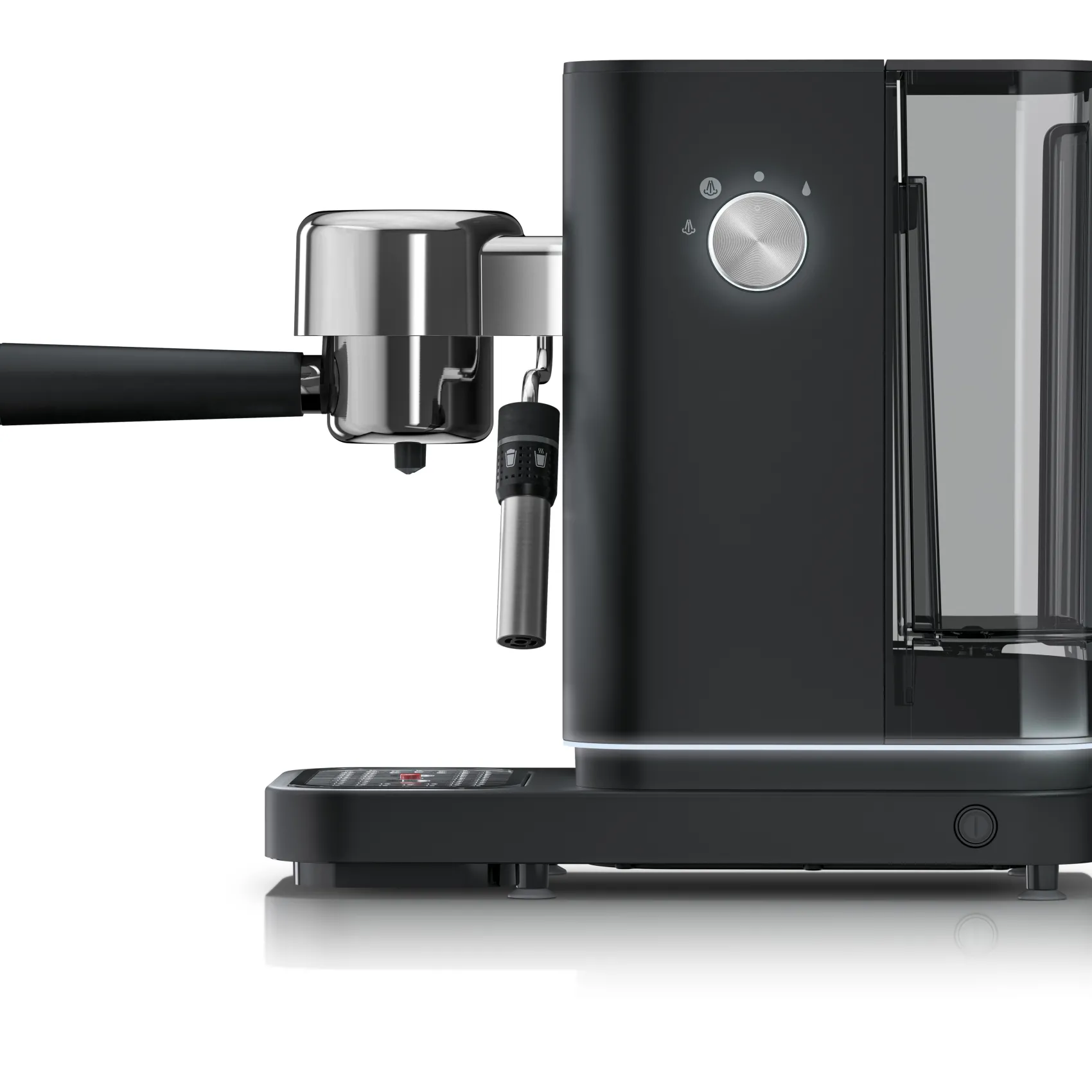 WMF Siebträgermaschinen|Lumero Espresso Siebträgermaschine, Deep Black