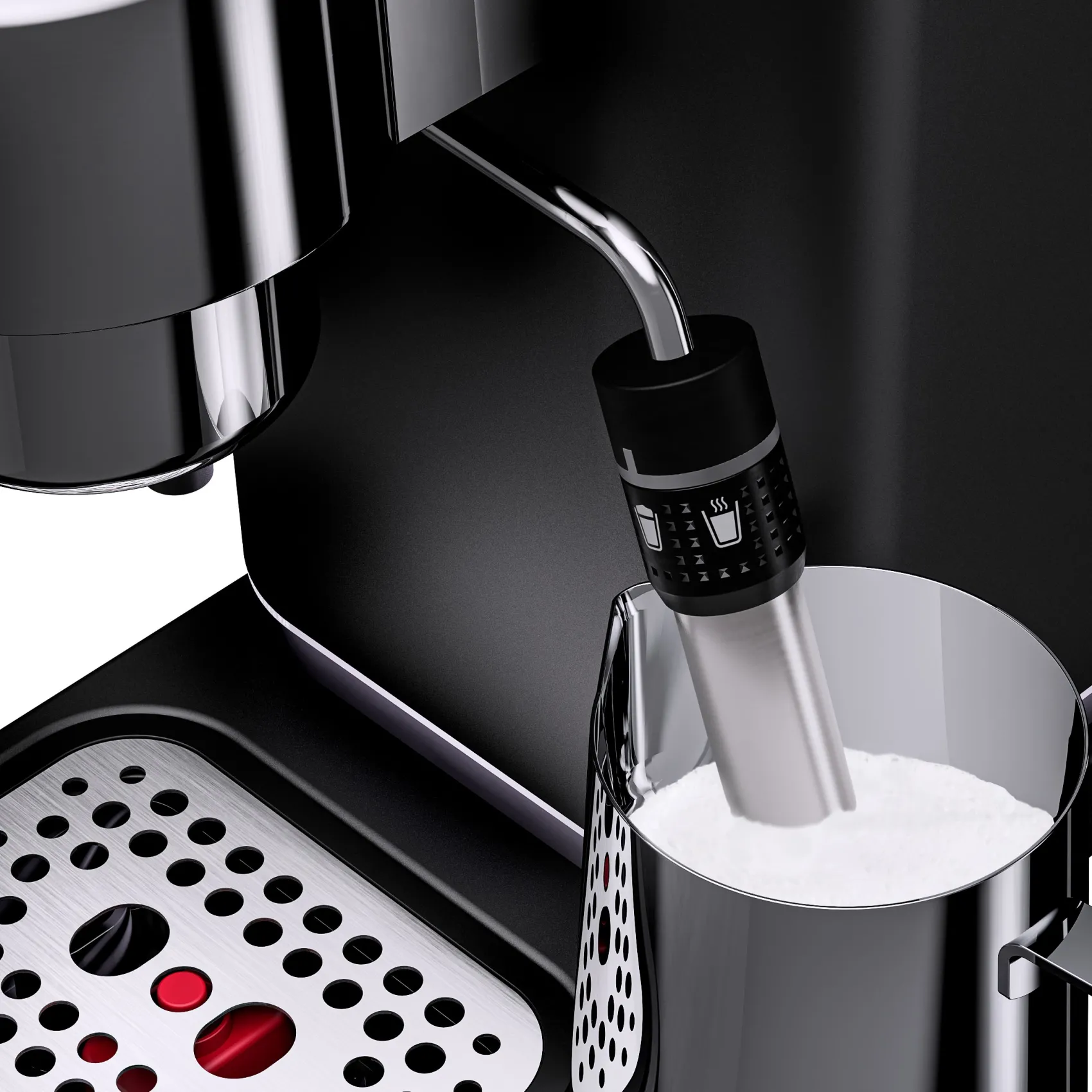 WMF Siebträgermaschinen|Lumero Espresso Siebträgermaschine, Deep Black