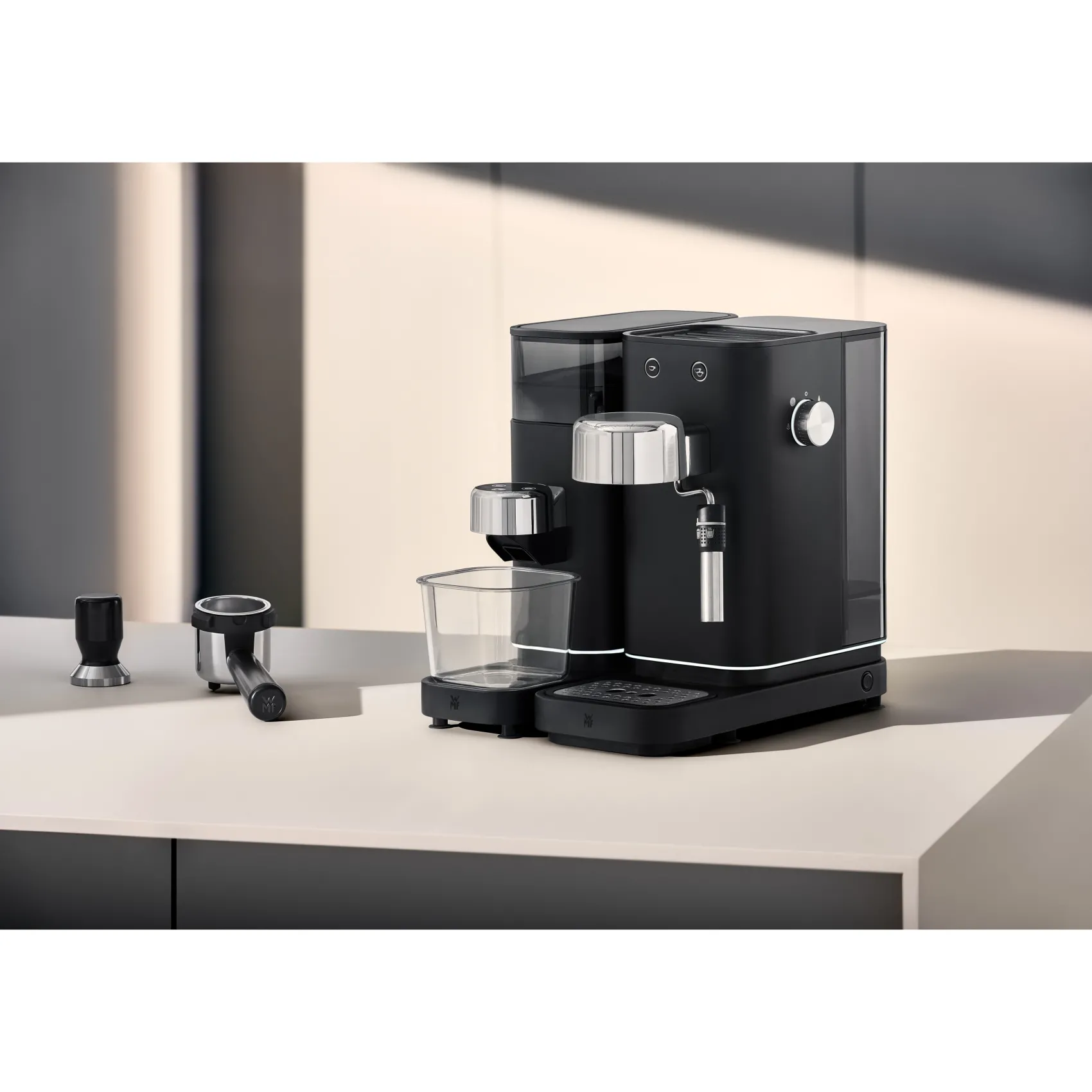 WMF Siebträgermaschinen|Lumero Espresso Siebträgermaschine, Deep Black