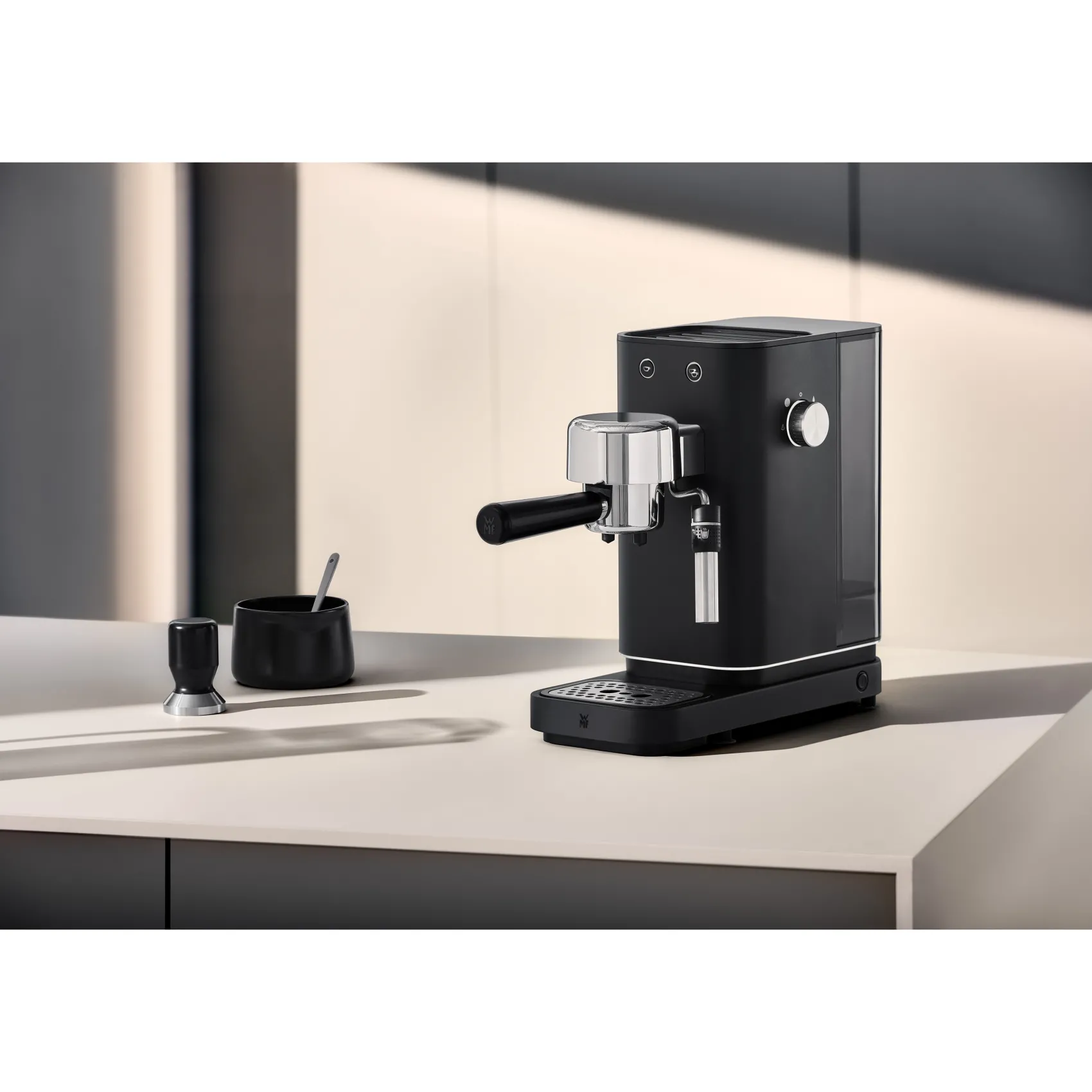 WMF Siebträgermaschinen|Lumero Espresso Siebträgermaschine, Deep Black