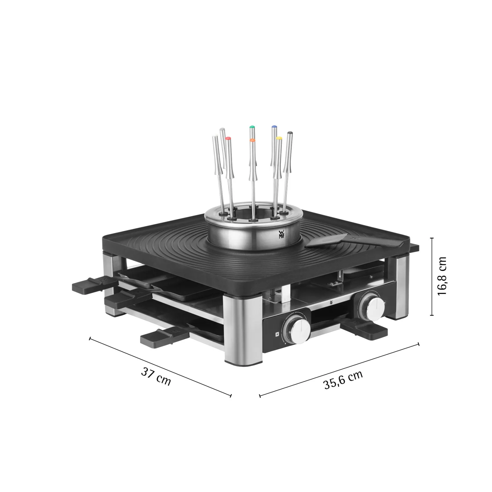 WMF Raclettes|Elektrogrills|Lumero Gourmet Station 3-in-1