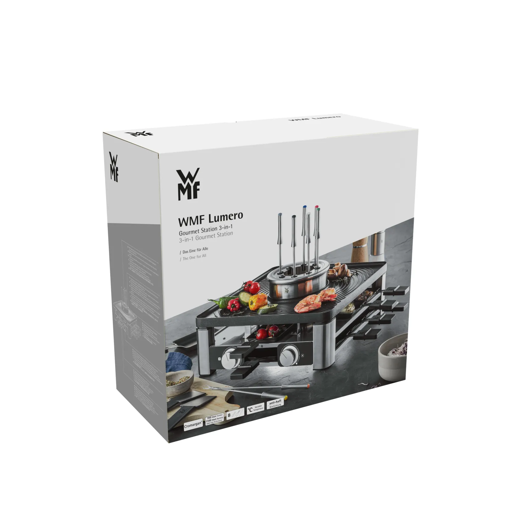 WMF Raclettes|Elektrogrills|Lumero Gourmet Station 3-in-1