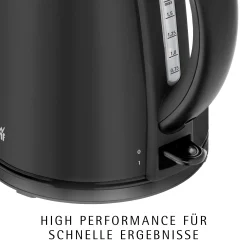 WMF Wasserkocher|Stelio Wasserkocher 1,7 L, Deep Black