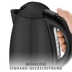 WMF Wasserkocher|Stelio Wasserkocher 1,7 L, Deep Black